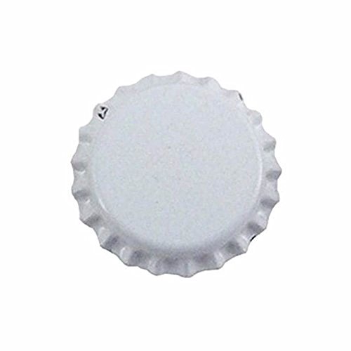 Midwest Homebrewing and Winemaking Supplies 11999 Plain White Caps (Pack of 144)