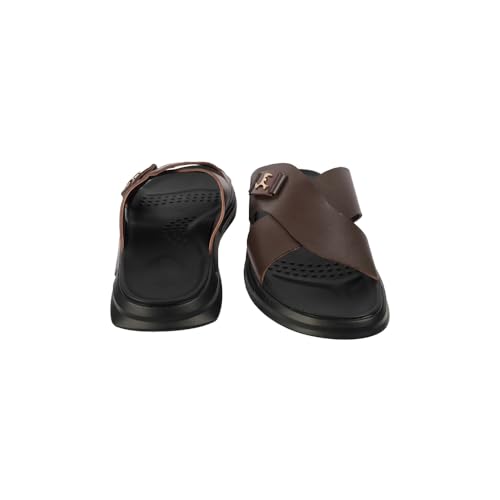 Image of Mochi Men Contemporary Leather Comfortable Slippers