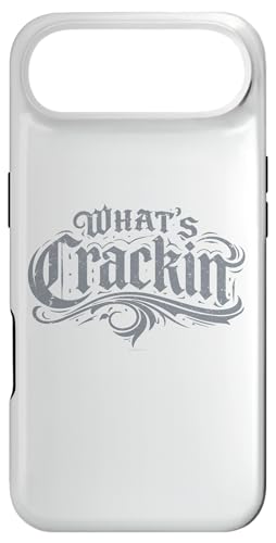 What's Cracking Funny Tee �S�V�b�N �I�[���h�C���O���b�V�� �O���t�B�e�B�X�^�C�� �X�}�z�P�[�X iPhone Air �p