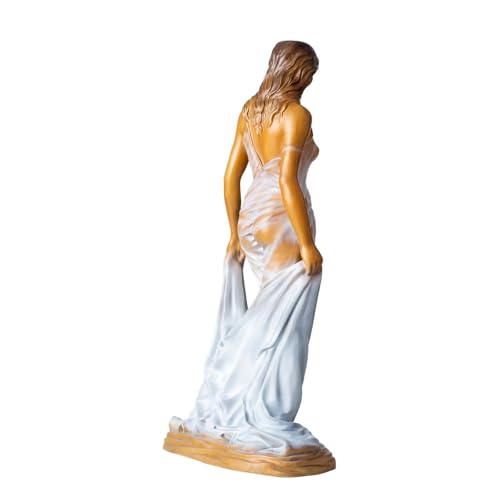 Estatua de Mujer en Bronce 60 cm Elegante y Pesada miniatura 7