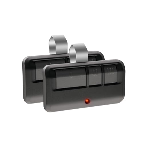 Télécommande LiftMaster 893MAX pour sécuriser et ouvrir deux garages avec un lot de 2