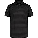 Nautica Polo Activo de Manga Corta con Relieve a Rayas Camisa, 14-16 para Niños