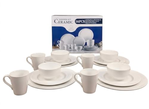 FEELINGS STONEWARE CERAMIC 16 PCS