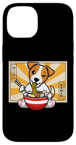 Mens Womens Kids Kawaii Ramen Jack Russell Terrier Lover Hülle für iPhone 14