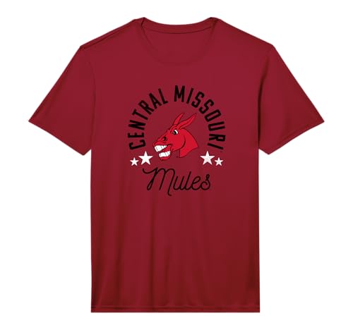 University of Central Missouri UCM Mules Logo Performance T-Shirt