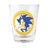 JUST FUNKY Sonic the Hedgehog 1.5oz Shot Glass