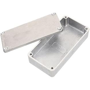 Pedal enclosures:this box is easy to use, practical and durable perfect gift for family and friends who is interesting in playing guitar,Enclosure for Guitar Effect Guitar pedal enclosure:made of quality material for lasting use the edges are round a...