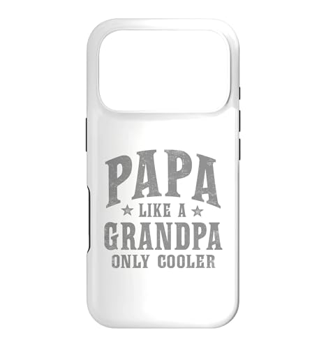 Papa Like A Grandpa Only Cooler Funny �X�}�z�P�[�X iPhone 17 Pro �p