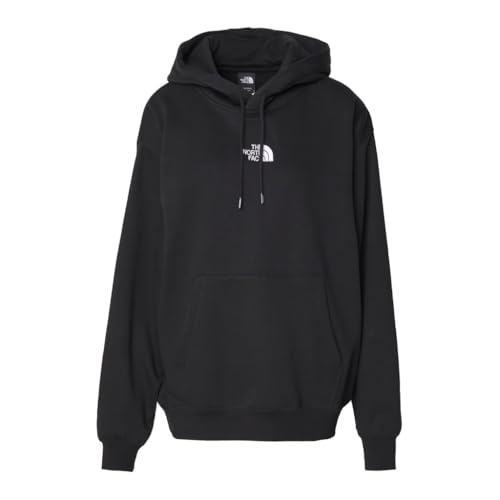 THE NORTH FACE NF0A89ENJK3 W Essential Oversize Hoodie Sweatshirt Femme TNF Black Taille L