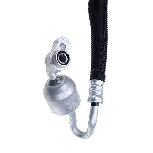 A-Premium A/C Discharge Line Hose Assembly Compatible With Ford Explorer 2013-2019, Police Interceptor Utility 2014-2019, V6 3.5L Turbocharged, Compressor To Condenser #TOP5