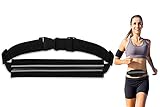 Esta Riñonera Deportiva es ultrafino y liviano Adoptando Material de PVC,que es suave,cómodo, impermeable,prueba de sudor y tiene una larga vida útil. Adoptando soft y tejido elástico, se puede doblar libremente,fácil de cargar