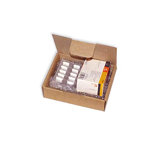Pack 50 cajas para envíos 155x125x045mm. Caja automontable. Caja cartón Kraft. Montaje muy fácil y sencillo.Apta para envíos postales. Ultraresistentes