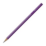 faber castell neon pastel Forma triangular ergonómica Faber-Castell Grip Sparkle – Lapiceros – Parent, color Neon Violet