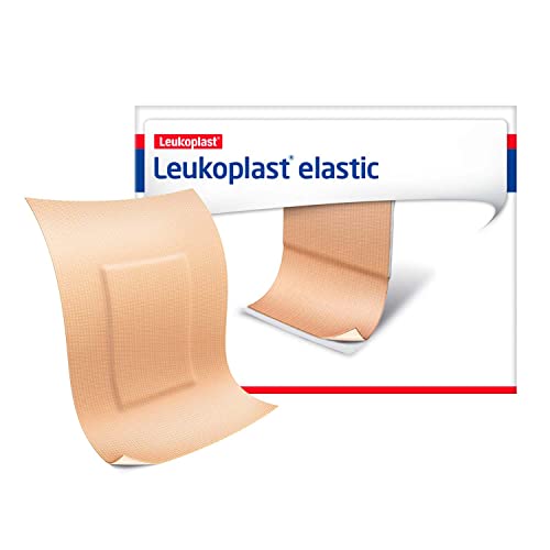 Leukoplast Elastic Fabric Adhesive Latex Free Bandages Patch Bulk 4" X 2.75" (50 In Box) #TOP1