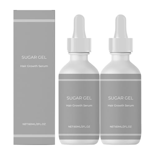 60ml Gel di Desossiribosio per la Crescita dei Capelli, Siero per la Crescita dei Capelli a Base di Desossiribosio, Siero per la Crescita dei Capelli, Gel per l'Addensamento dei Capelli, Olio per