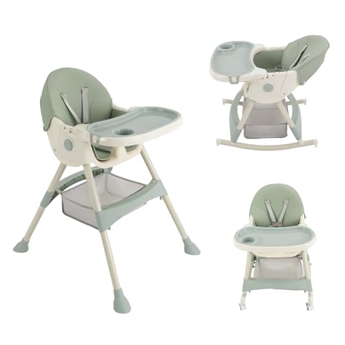 HarBin-Star 3 in1 Kinderhochstuhl mit Supper Platte und 4 Rollen,...