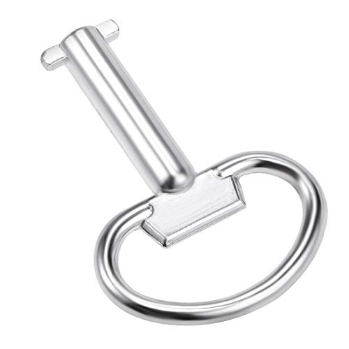 Homeke Electrical Cabinet Key Zinc Alloy Water Meter Box Safety Key 5Mm Hole 54X40Mm 5Pcs #TOP1