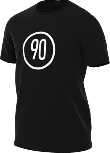 NIKE M NK Total 90 2 T-Shirt pour Homme, Noir, Taille XXL, Noir, XXL