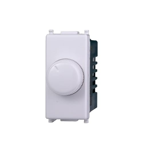 Modulo Interruttore Dimmer 1P 230V 100W-1000W Bianco Compatibile Vimar Plana - Ettroit