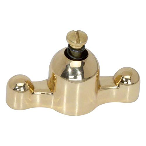 Berker 181200 Messingknebel laiton verni anti-oxydation pour Serie Glas
