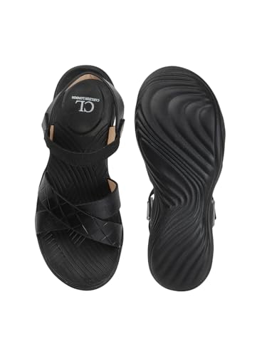 Image of Carlton London women's Lightweight Comfort Wedge Heel Slingback Sandals