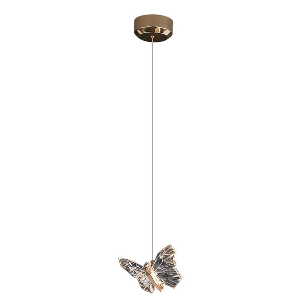 Lustre papillon créatif LED réglable pour corriger le manque de luminosité du salon