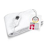 medisana HU 665 Wärmeunterbett 150 x 80 cm, Heizdecke mit...