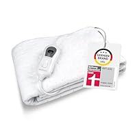medisana HU 665 Wärmeunterbett 150 x 80 cm, Heizdecke mit Abschaltautomatik und Überhitzungsschutz, elektrische Wärmedecke für das Bett mit Wärme in 3 Temperaturstufen, waschbar
