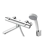 TOTO 浴室用壁付サーモスタット混合水栓 アーチハンドル 170mm コンフォートウェーブ90φ TBV03414J1