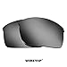 Seek Optics Compatible/Replacement Lenses for Oakley Wiretap Silver Mirror