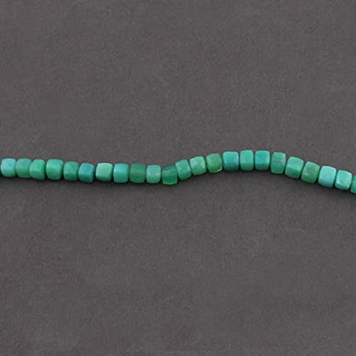 Chrysoprase briolettes cubes 5mm pour créer vos bijoux d'été