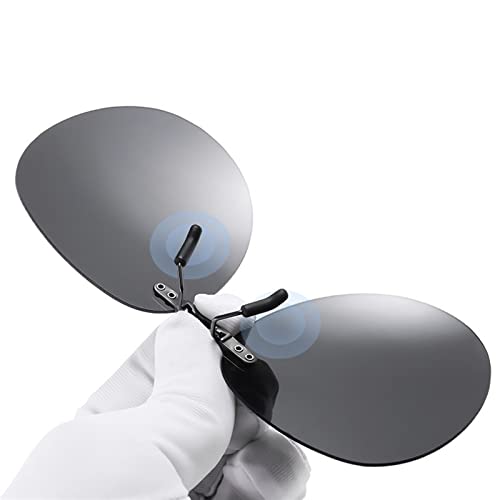 ZENYS Polarized Men and Women Ultralight Sunglasses Clip-on Sports Driving Outdoor Sunglasses Clip-on (Color : A, Size : 1)4