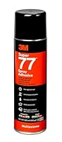 3M Scotch-Weld Sprühklebstoff 77 – Aerosol-Klebstoff mit kurzer Ablüftzeit und langer Klebespanne für dauerhaften Halt – 500ml – Beige