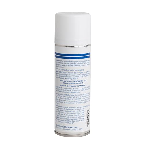 Bio-Groom Show Foot spray application