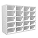 vidaXL Etagère à Chaussures Range-chaussures Organisateur Meuble de Rangement Entrée Couloir Maison Intérieur Aggloméré 92x30x67,5 cm Blanc