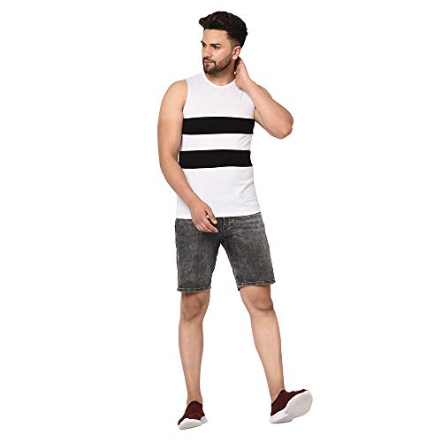 Image of Rigo Men's Striped Regular Fit Vest