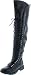SHOEDEZIGNS Shoe Dezigns Travis 05 Women Military Lace Up Thigh High Combat Boot