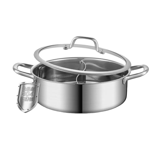 AOUTN����� �d�؂�� 2�H�� S�`�� 26cm-30cm ����Ԃ���ԓ� �X�e�����X�|�� �����W�t ��e�� 2��ނ̖��𓯎��Ɋy���߂� �񑅉Γ� ���؉Γ�W�t IH�Ή���瑽�� (26CM)