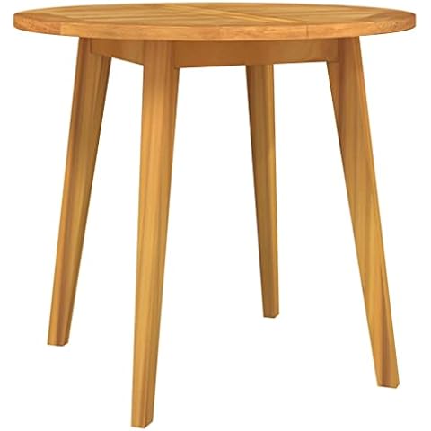 vidaXL Mesa de Jardín de Madera Maciza de Acacia Cover