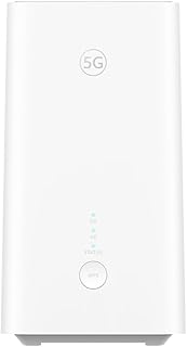 Huawei 5G CPE 5, WiFi 6 3000Mbps 5G Dual Band Home Router, 3.6Gbps Download Speed, Easy Connect & Management with Wi-Fi Mesh+, Connect 128 Devices + 2 Year Warranty