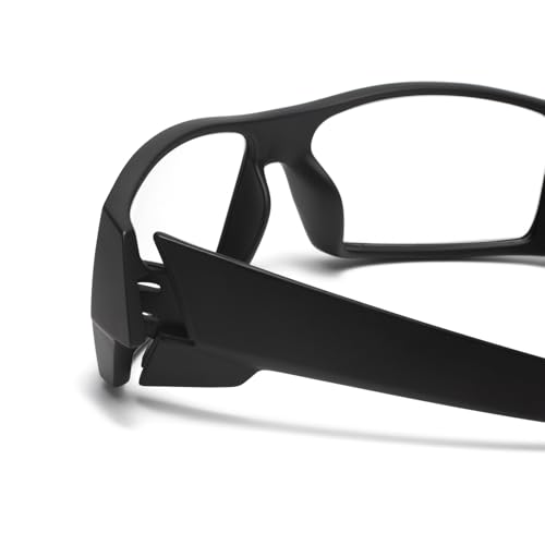 Image of WISTON Z87 Sunglasses Wrap Around Sunglasses for Men Rectangular Safety Glasses UV400 for Sport Working 8231