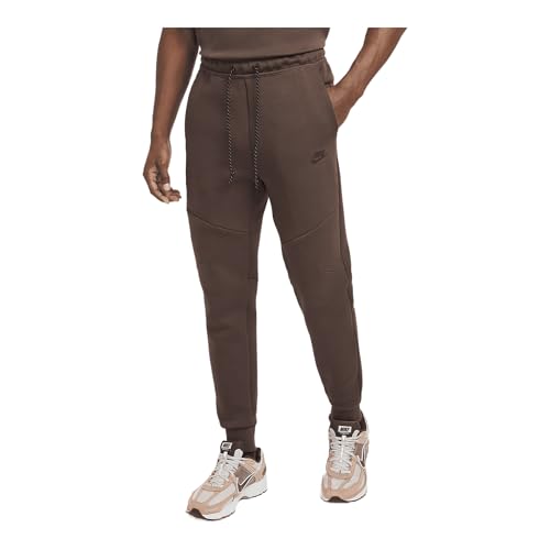 Nike Tech Men's Fleece Joggers (HV0959-237, Baroque Brown/Black)