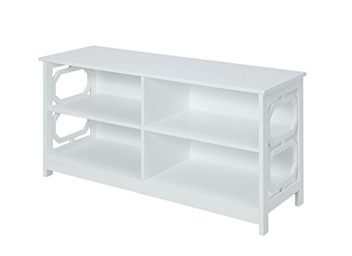 Convenience Concepts Omega TV Stand, White