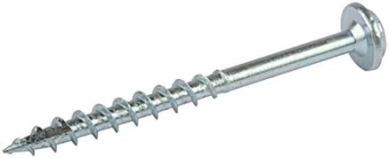 KREG SML-C2-250-EUR Number 8 x 2-Inch Zinc Pocket-Hole Screws Coarse Washer Head - Silver (Pack of 250)
