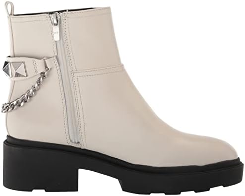 Marc Fisher Women's Waty Chelsea Boot, Cream Leather, 9 | Image 5