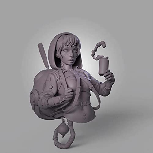 Figura de Resina Mujer Oficial 1:10 Para Montar miniatura 1