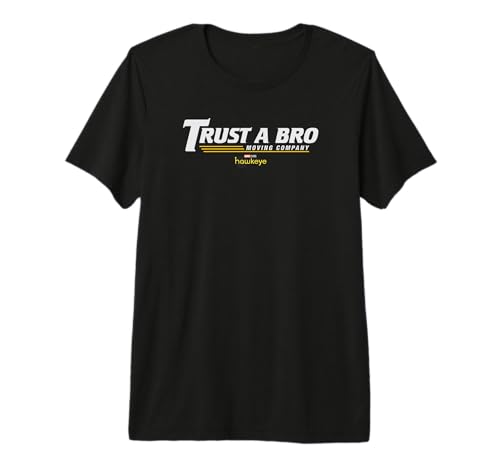 T-shirt Marvel Hawkeye avec logo Trust A Bro imprimé premium