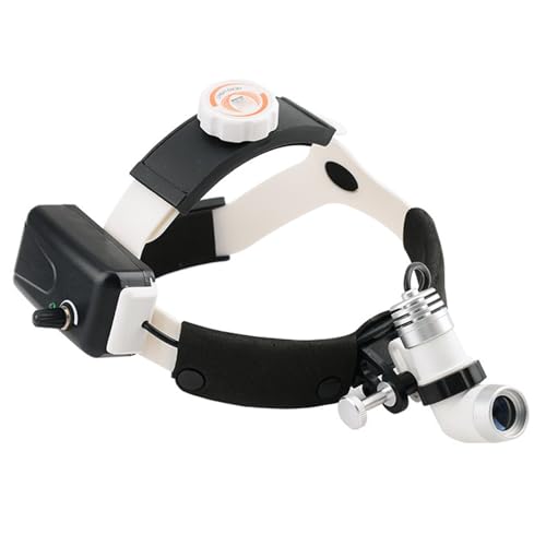 Lampe frontale LED 3W chirurgicale sans fil à luminosité réglable avec 2 piles