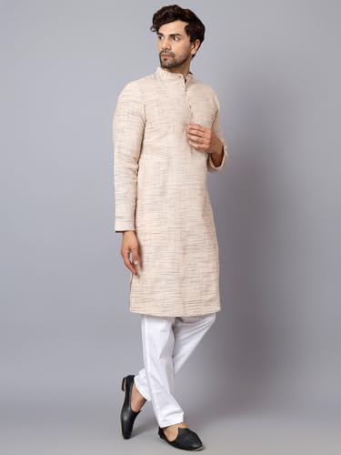 Image of LATEST CHIKAN Men's Cotton Regular Kurta