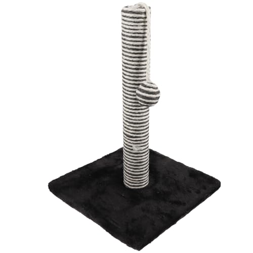 Rascador vertical para gatos con cuerda sisal resistente miniatura 1